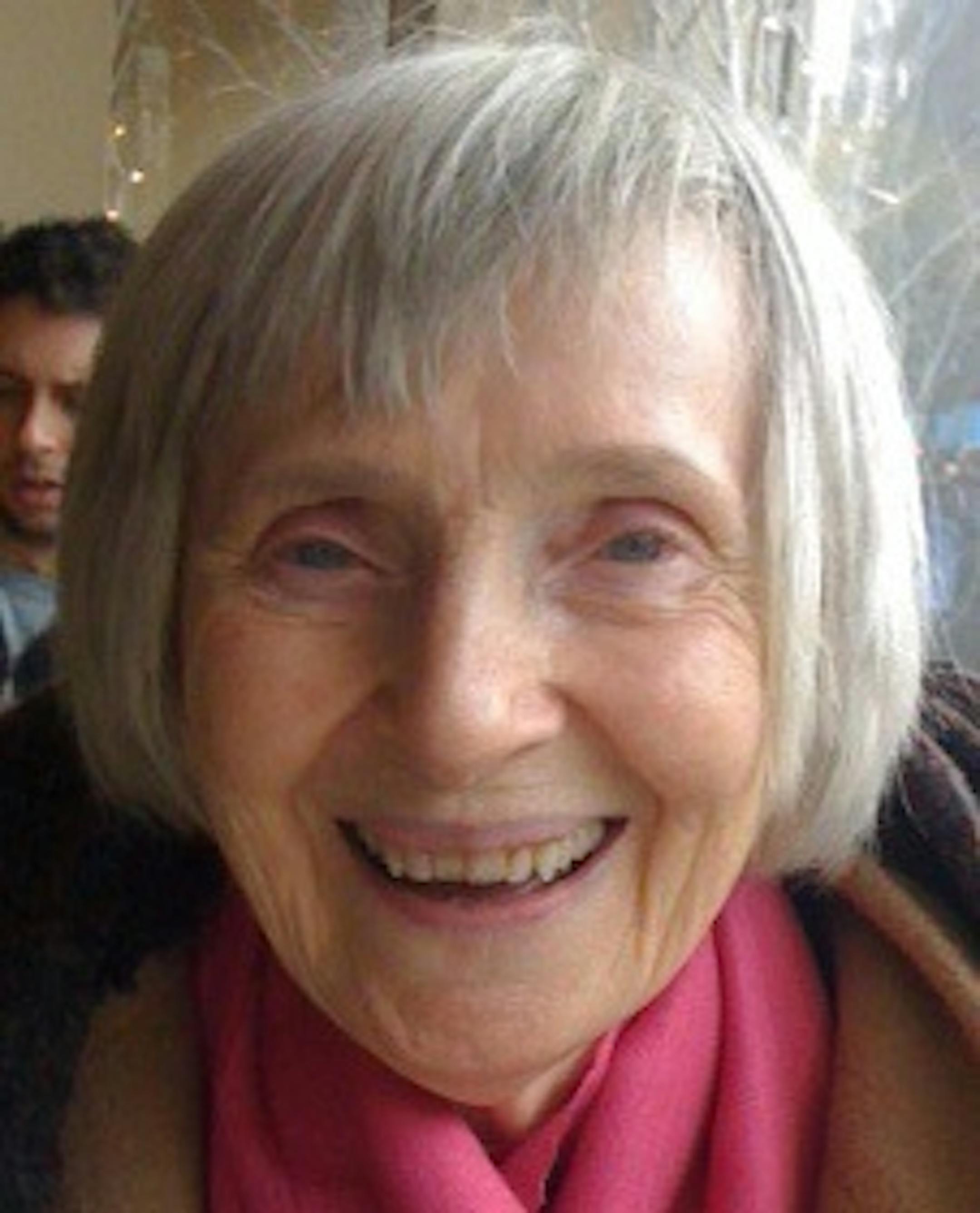 Virginia Hyvarinen, in New York City. She died March 29, 2018.