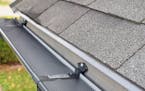 Gutter guards can extend the time between gutter cleanings, but don&#x2019;t think of them as a replacement for properly cleaned gutters. (Dreamstime/