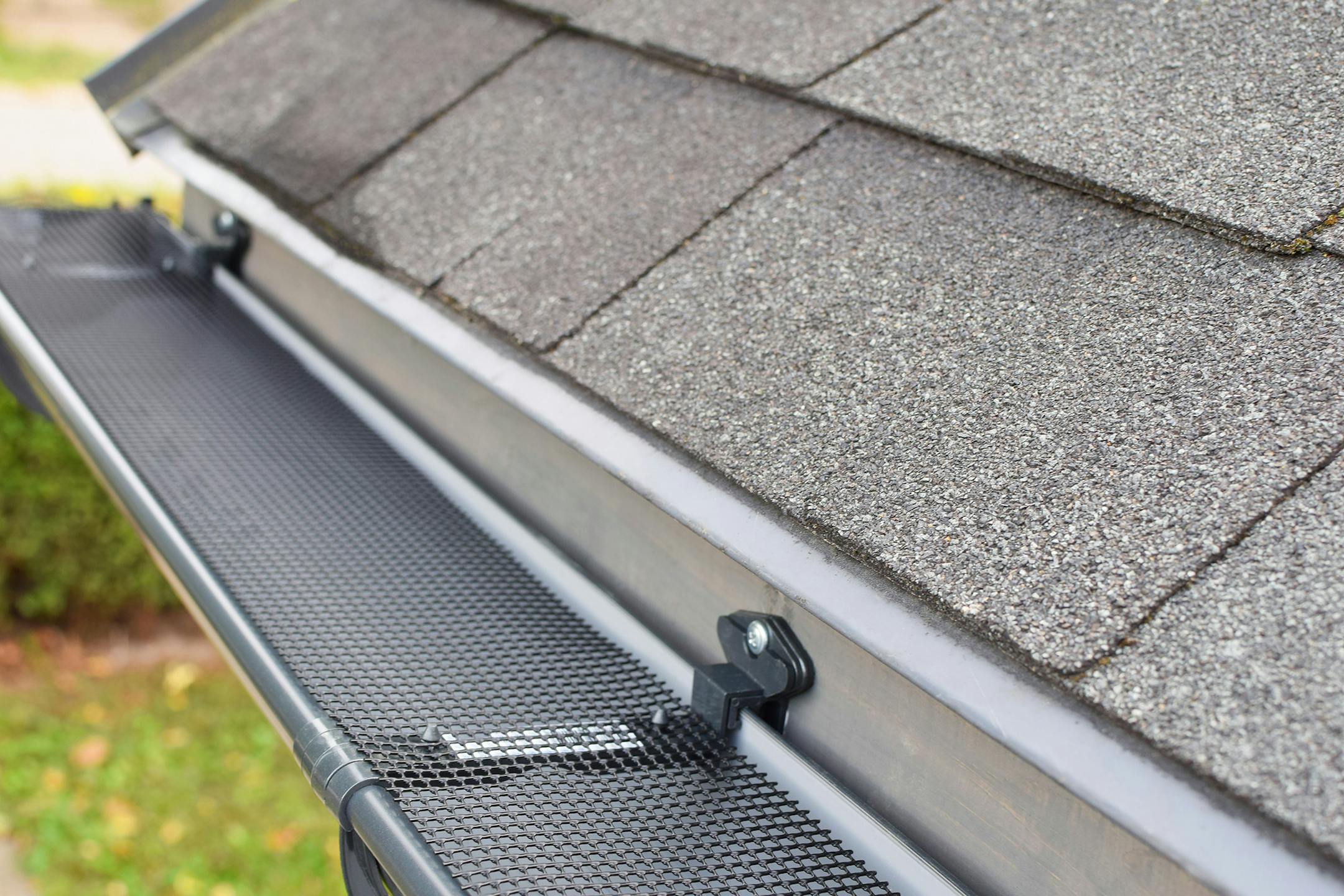 Gutter guards can extend the time between gutter cleanings, but don’t think of them as a replacement for properly cleaned gutters. (Dreamstime/TNS)