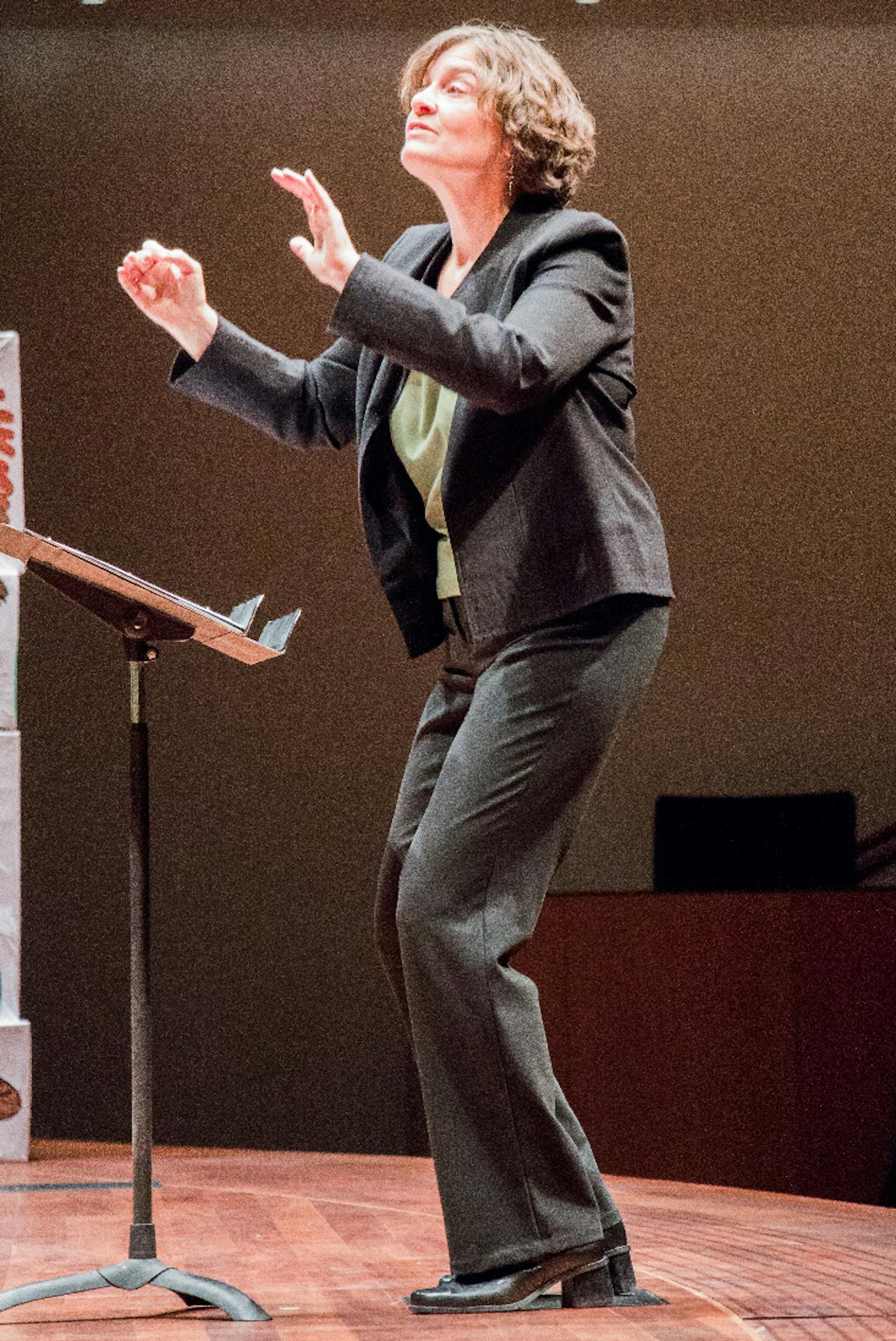 BRIAN GEVING photo One Voice Mixed Chorus artistic director Jane Ramseyer Miller