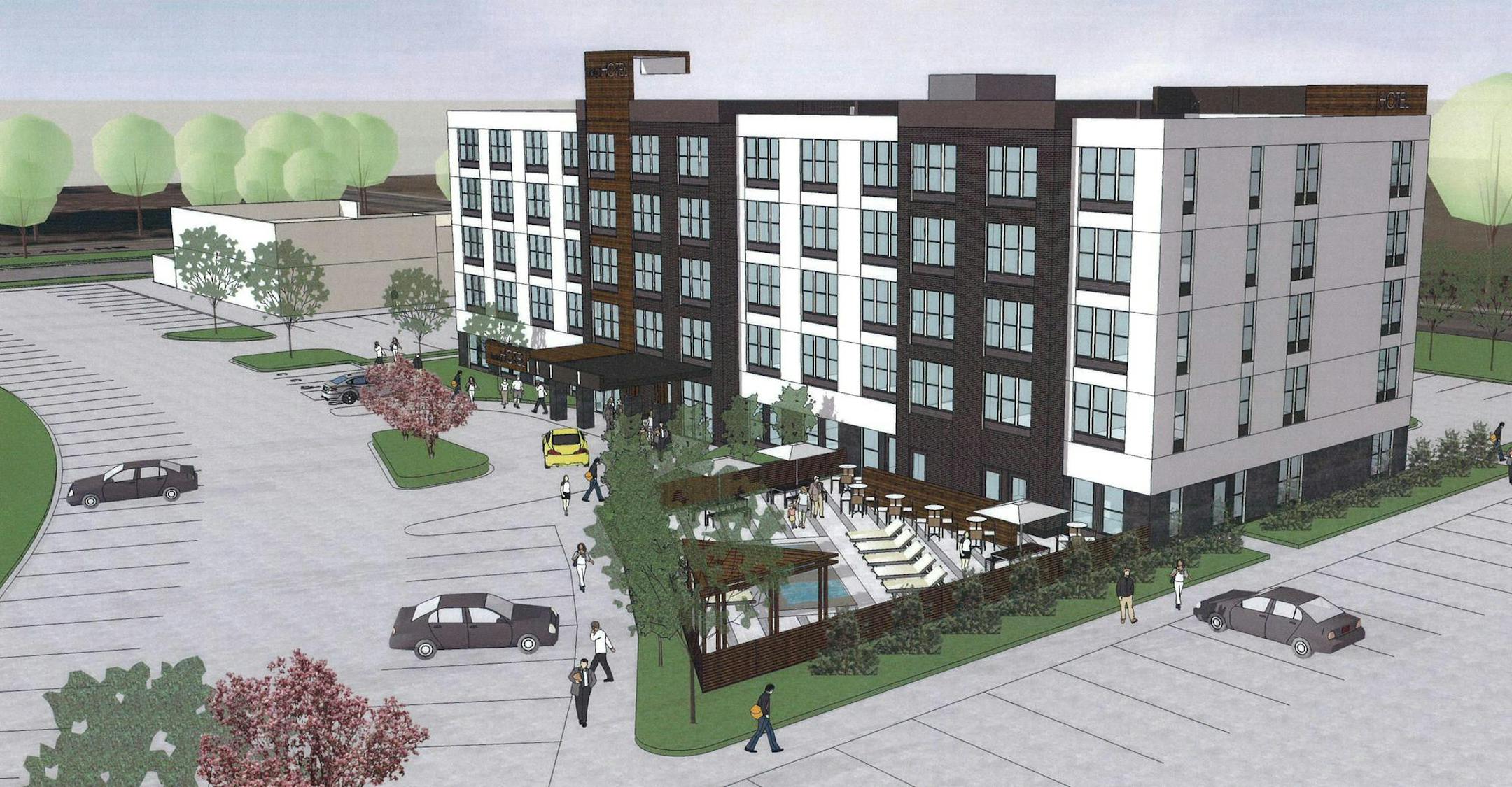 Local developer Elevage Development Group is partnering with Portland, Ore.-based Provenance Hotels to build a five-story, 80-room boutique hotel next to Blaine's biggest draw, the National Sports Center. On Thursday, the Blaine City Council approved the hotel plans. Source: City of Blaine