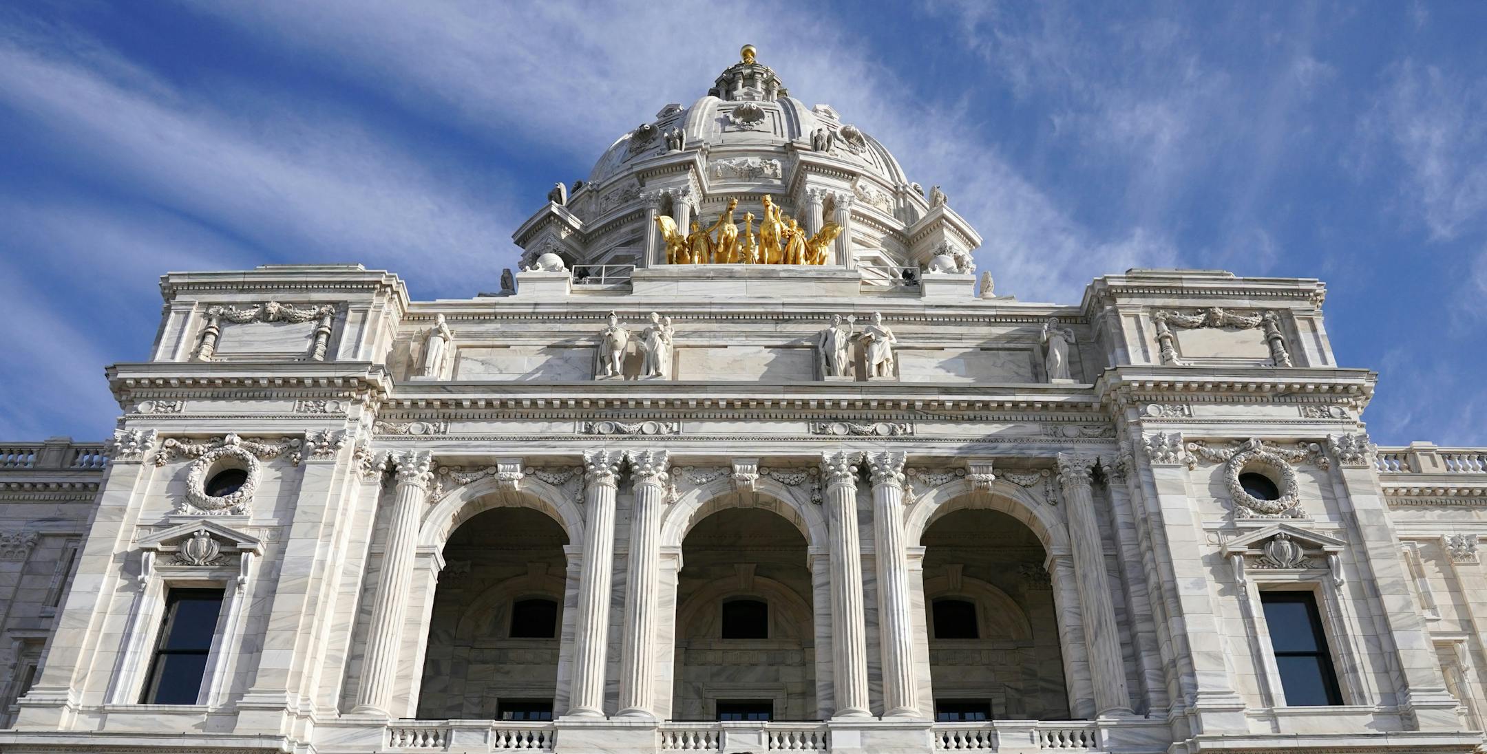 The Minnesota State Capitol building in St. Paul