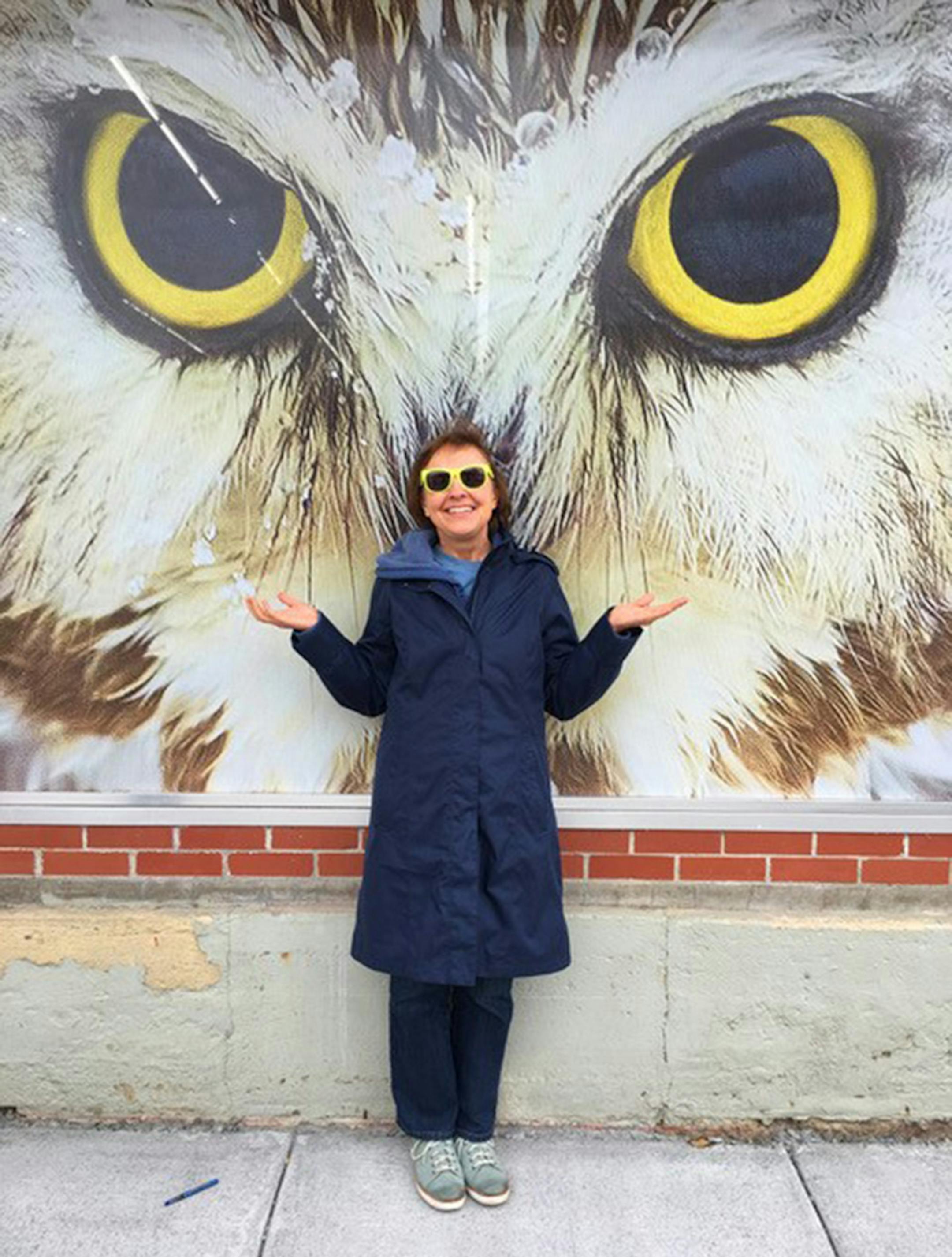 This photo is from the International Owl Center in Huston, MN Ross Rezac
1125 Xerxes Ave So
Minneapolis 55405