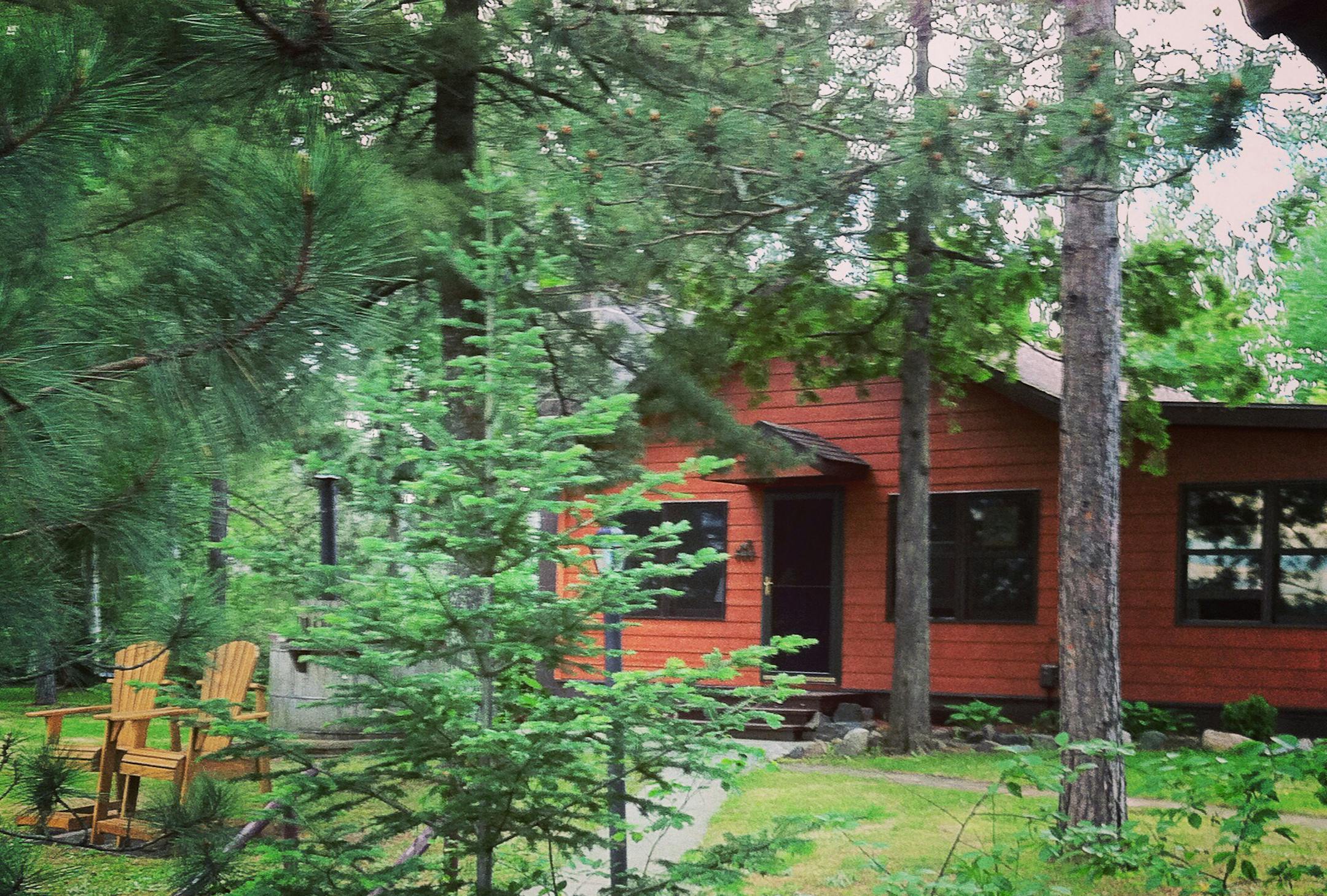 When the time came to get their own cabin, the possibility arrived quickly.