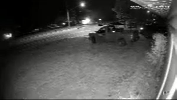 Footage of the flash Monday evening was captured by a home surveillance camera belonging to a Nymore neighborhood resident in Bemidji.