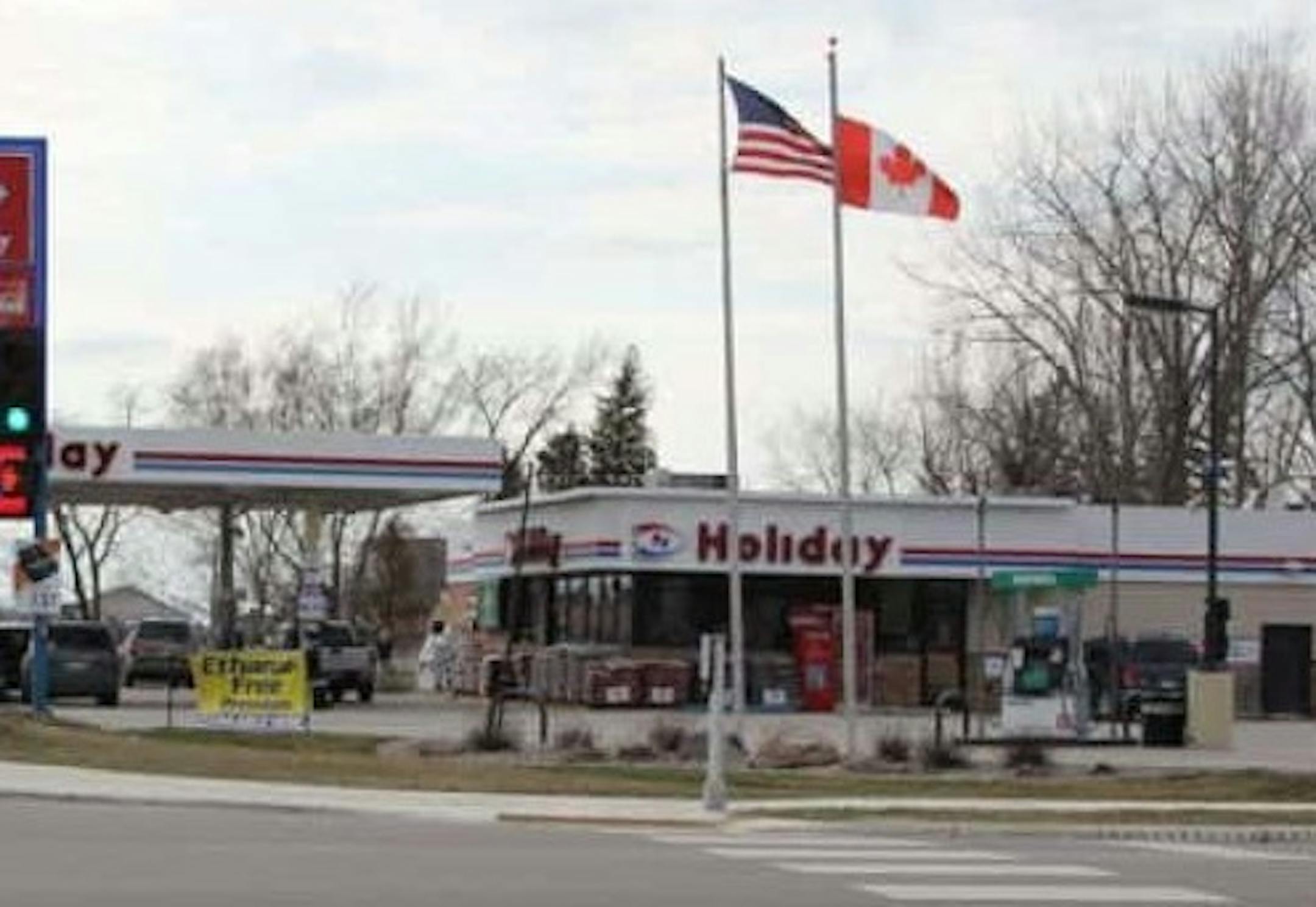 The winning ticket was bought at this Holiday in Roseau.