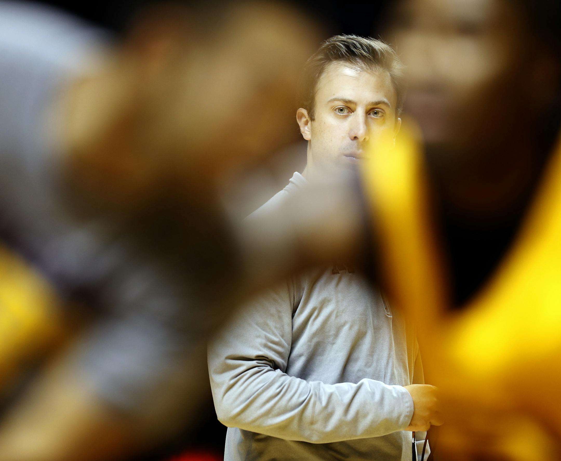 University of Minnesota head basketball coach Richard Pitino. ] CARLOS GONZALEZ cgonzalez@startribune.com October 7, 2013, Minneapolis, Minn., Williams Arena, University of Minnesota Gophers Basketball head coach Richard Pitino ORG XMIT: MIN1310081953273225