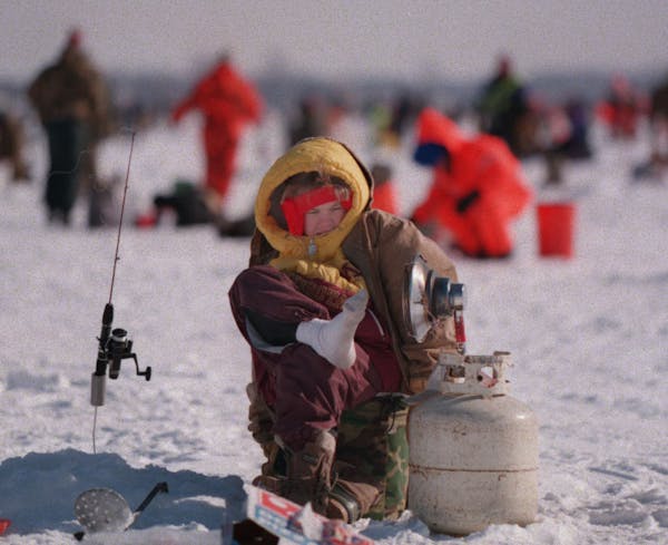Ice-fishing competitions aplenty, but not this one: The former "Golden Rainbow'' ice fishing contest, held variously on Forest and White Bear lakes, i