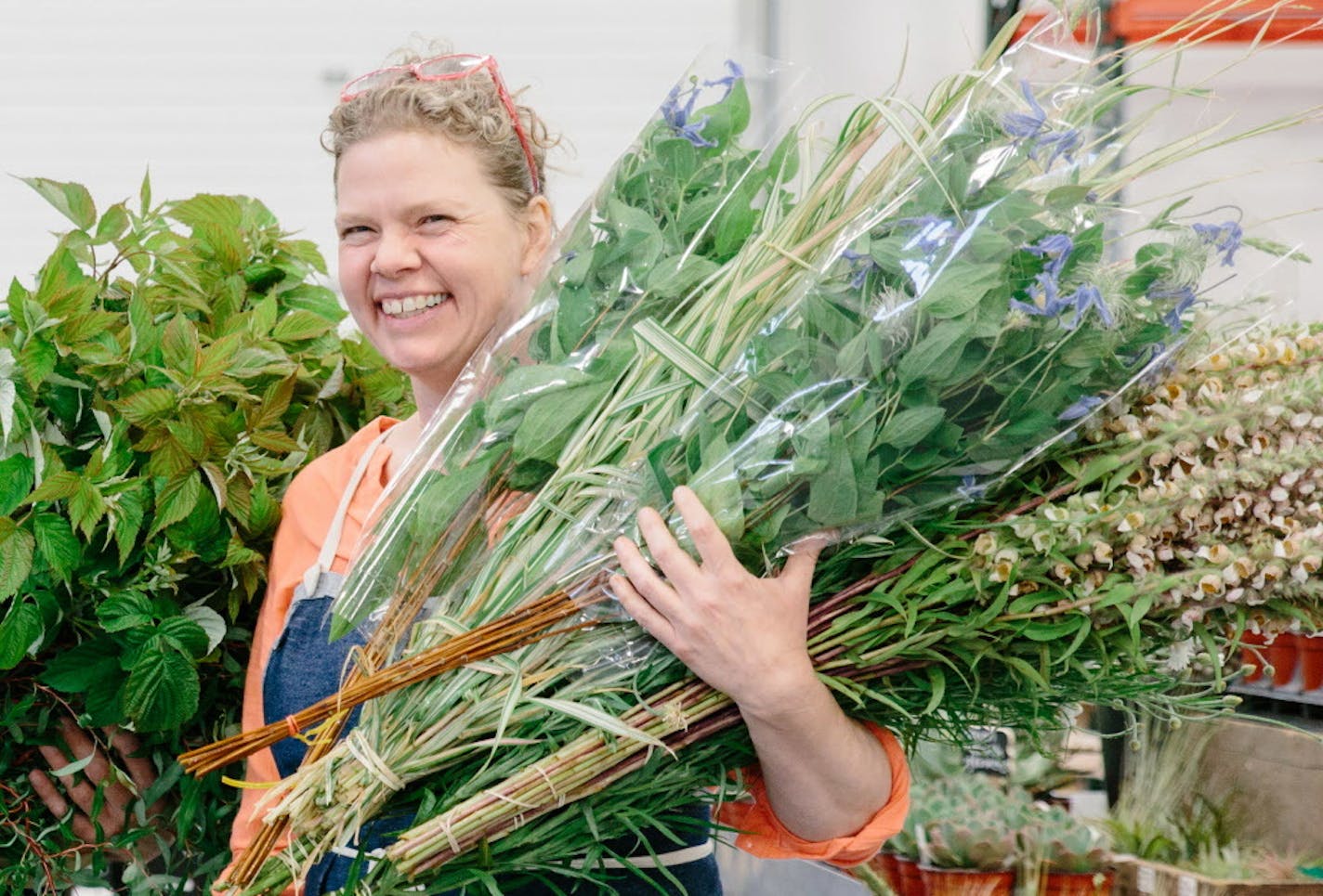 Christine Hoffman launched the Twin Cities Flower Exchange to link buyers to farmers in the region growing chemical-free flowers.