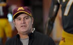 Kirk Ciarrocca, the Gophers' offensive coordinator and quarterbacks coach, is being pursued by West Virginia for a position on its coaching staff, but
