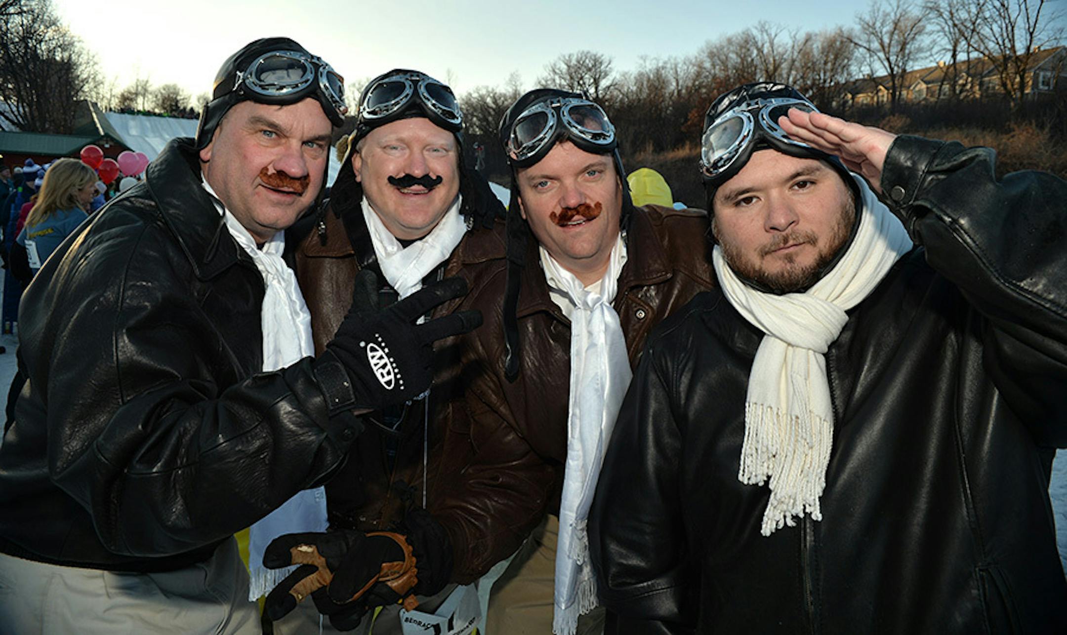 From left, Chuck Hines, Adam Ryan, Ben Humphrey and Tom Harris. ] (SPECIAL TO THE STAR TRIBUNE/BRE McGEE) **Chuck Hines (left), Adam Ryan (center left), Ben Humphrey (center right), Tom Harris (right), Bedrace