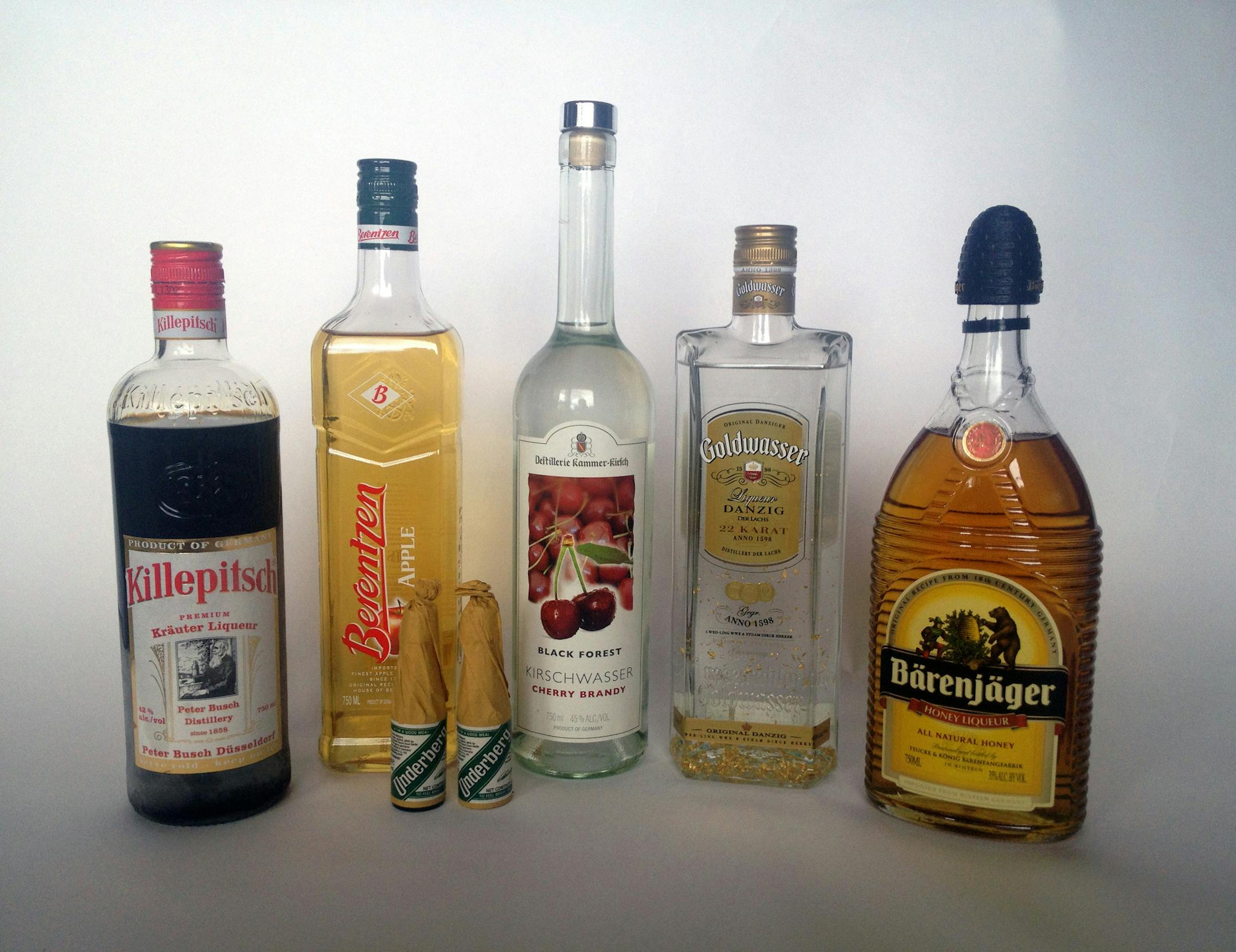 Liquor to accompany Michael Rietmulder Oktoberfest "beyond beer" story