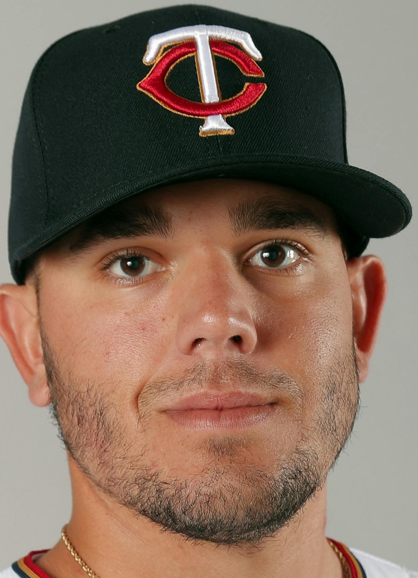 This is a 2019 photo of Lewis Thorpe of the Minnesota Twins. This image reflects the 2019 active roster as of Feb. 22, 2019, when this image was taken. (AP Photo/Gerald Herbert) ORG XMIT: standard transref