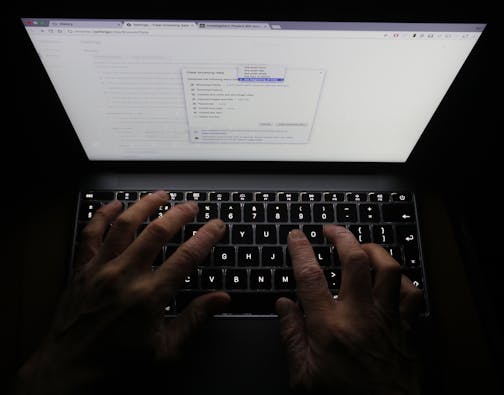 General Data Protection Regulation. File photo dated 30/11/2016 of a person using a laptop. The biggest overhaul of data privacy regulation in the history of the internet will come into force on Friday as businesses scramble to comply with the new rules. Issue date: Sunday May 20, 2018. From May 25, the new General Data Protection Regulation (GDPR) will give people in the EU new powers to access and control their personal data. See PA story TECHNOLOGY GDPR. Photo credit should read: Yui Mok/PA W