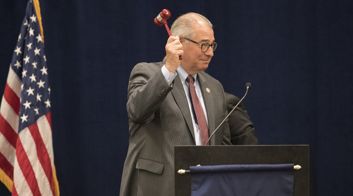 Hennepin Country Attorney Mike Freeman was elected president of the National District Attorney Association at the Hilton July, 17 2017 Minneapolis, MN. ] JERRY HOLT &#xef; jerry.holt@startribune.com