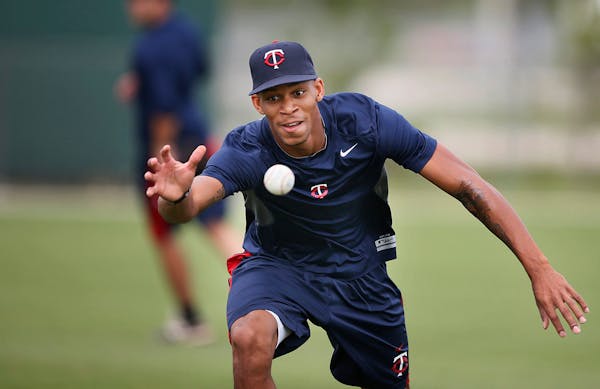 Minnesota Twins prospect Byron Buxton rehabbed a left wrist injury in June in Fort Myers, Florida. Buxton has battled injuries all season, the latest 