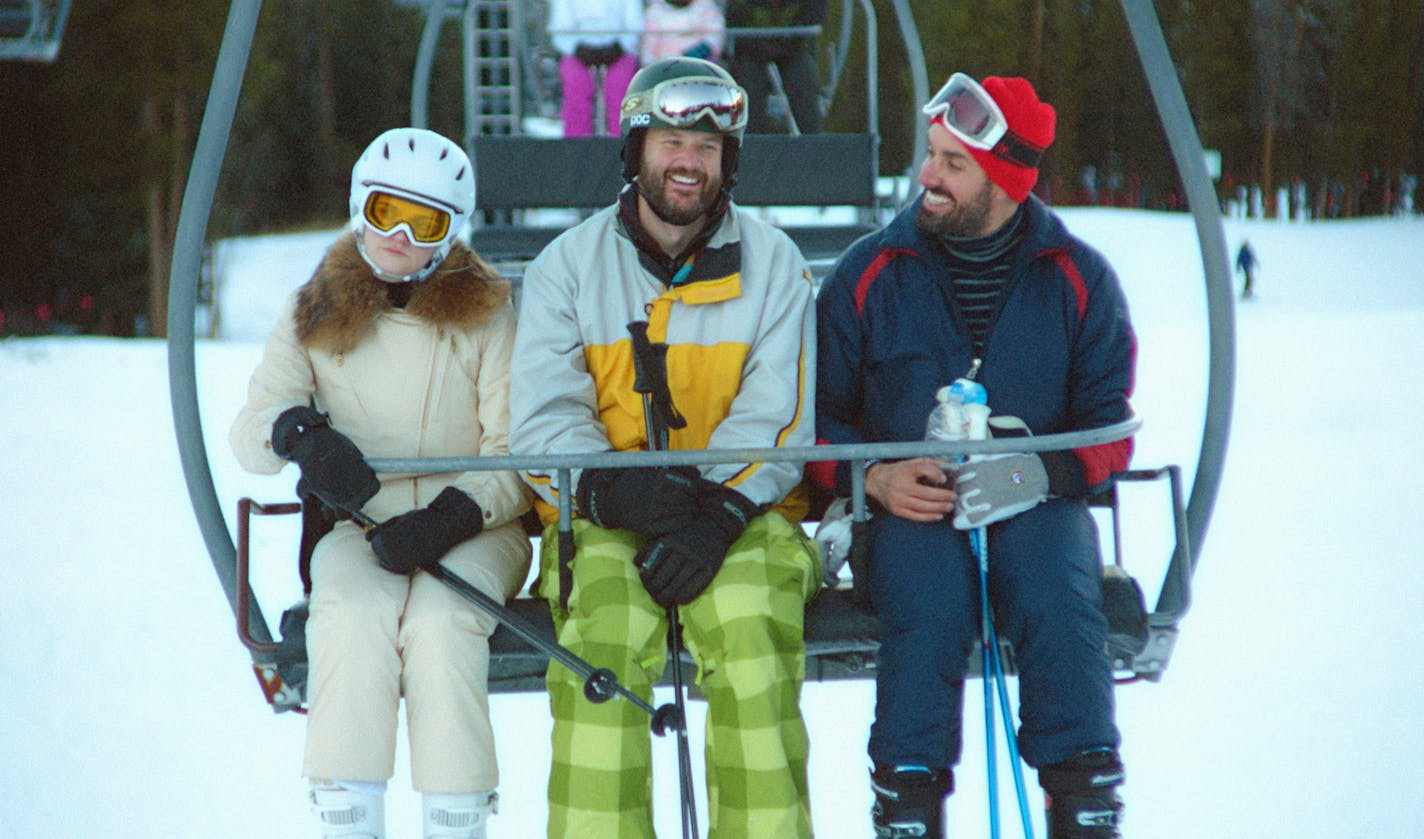 Left to Right: Gayle Rankin as Marissa, Kyle Marvin as Kyle, Michael Angelo Covino as Mike Photo by Zach Kuperstein. Courtesy Sony Pictures Classics.