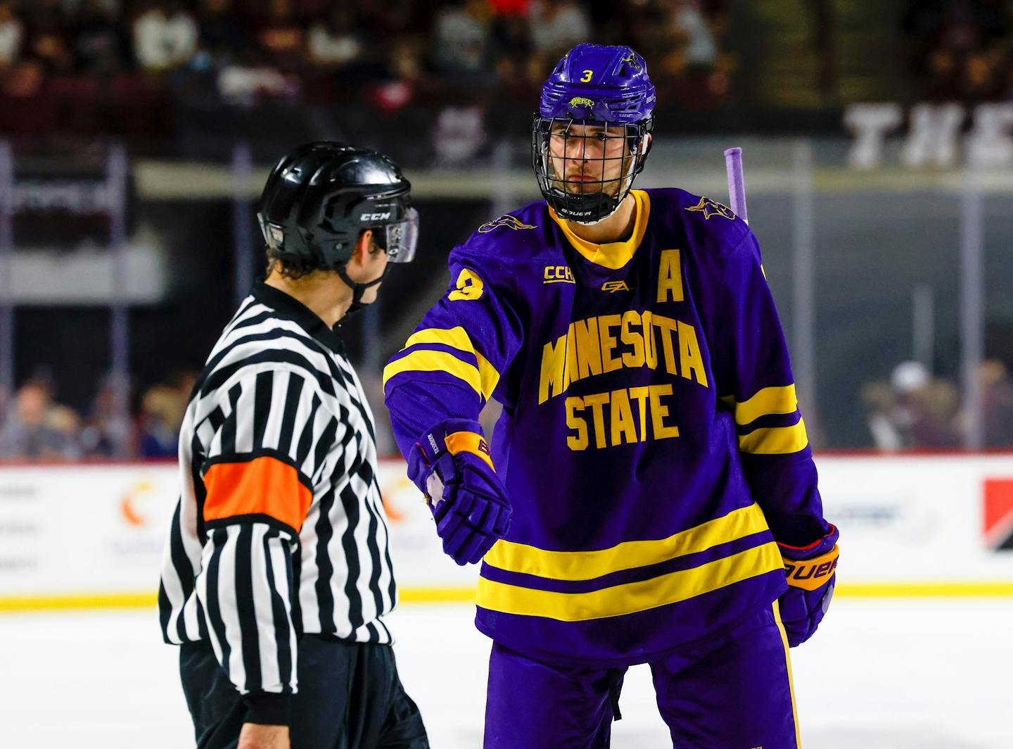 Minnesota state hot sale mavericks hockey jersey