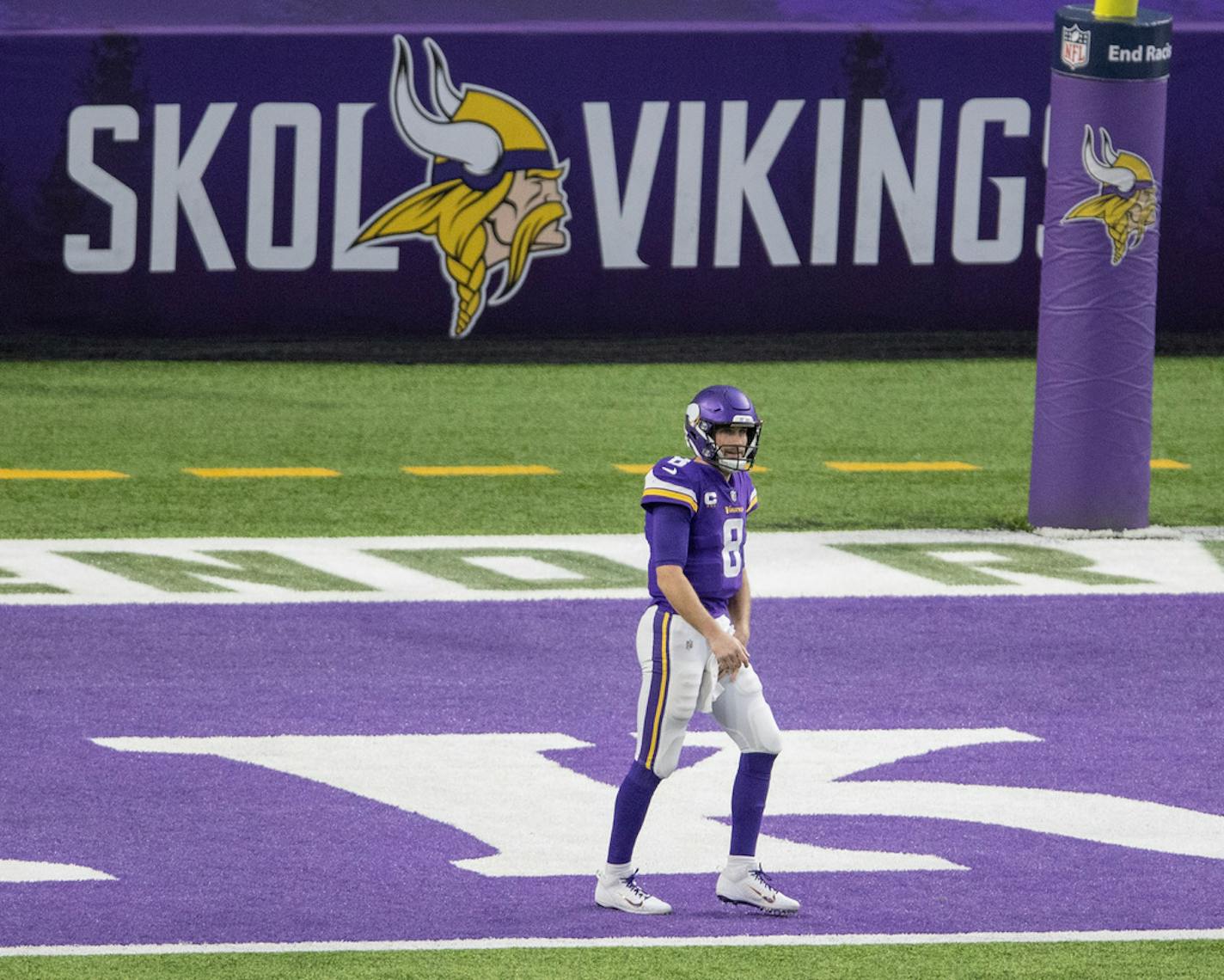 Minnesota Vikings quarterback Kirk Cousins.