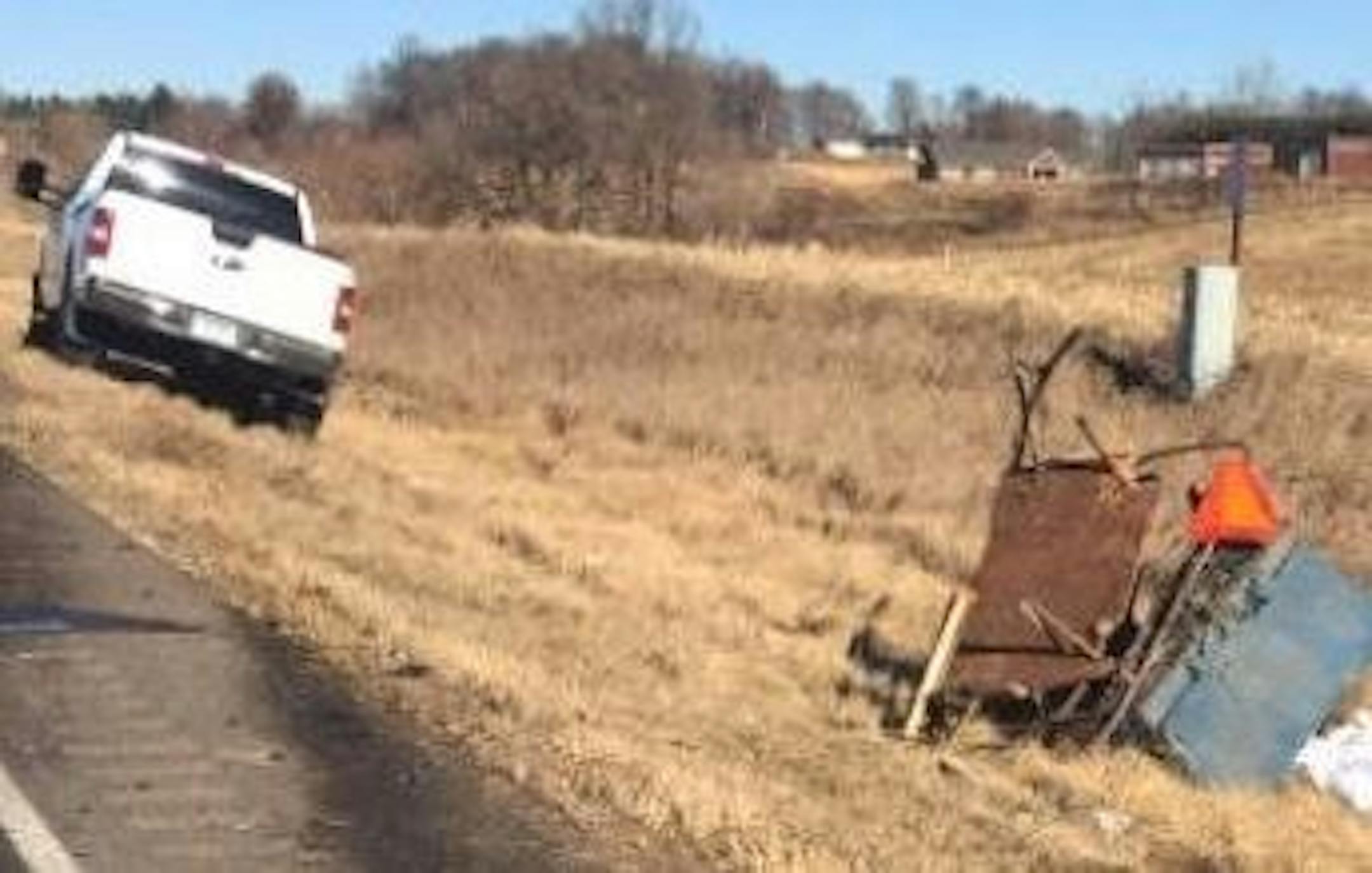 A horse-drawn buggy was involved in a crash over the weekend in Stearns County.