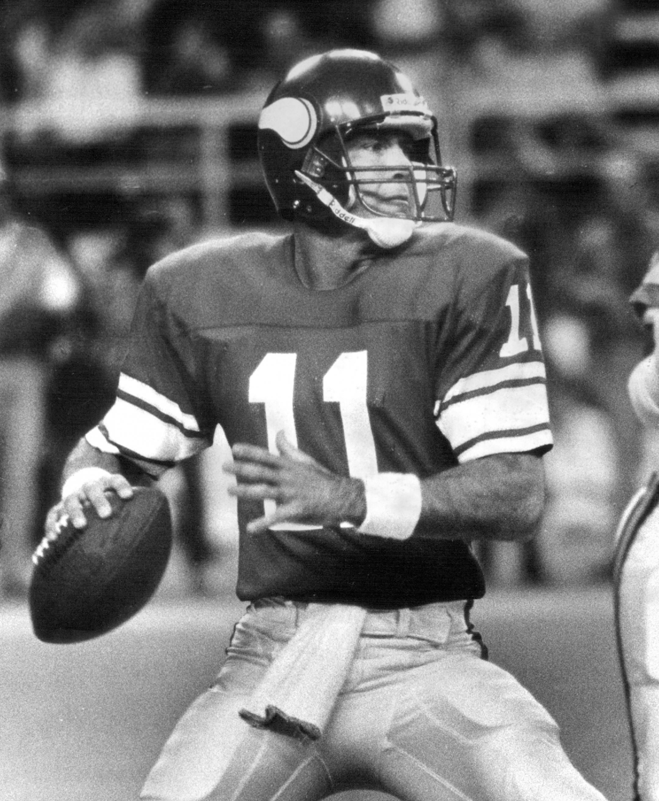 December 1, 1986 Wide Wilson -- Vikings quarterback Wade Wilson looked downfield for a receiver. Wilson about to throw a compete pass September 20, 1987 November 10, 1987 December 23, 1988