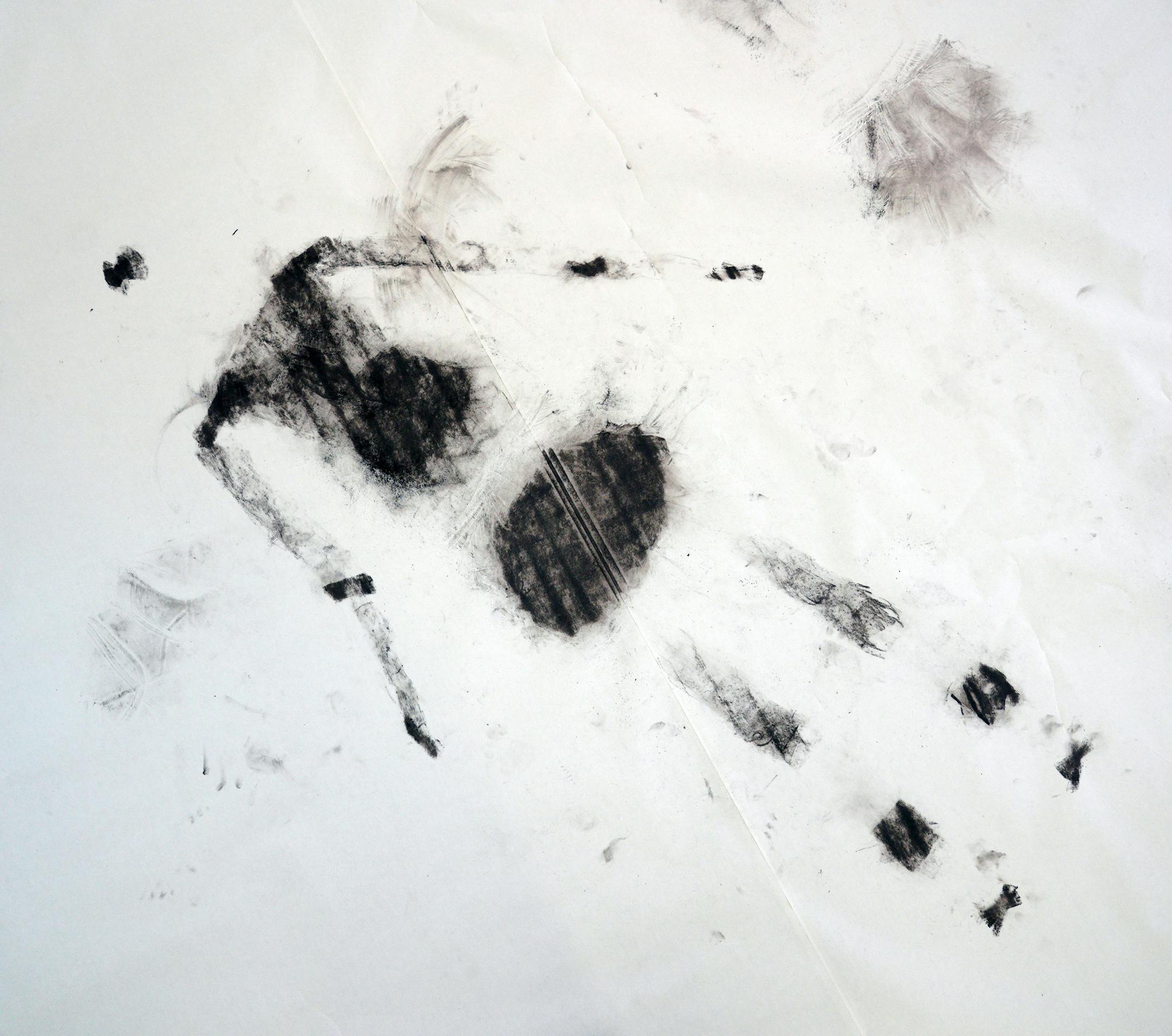 A body drawing by one of the participants.