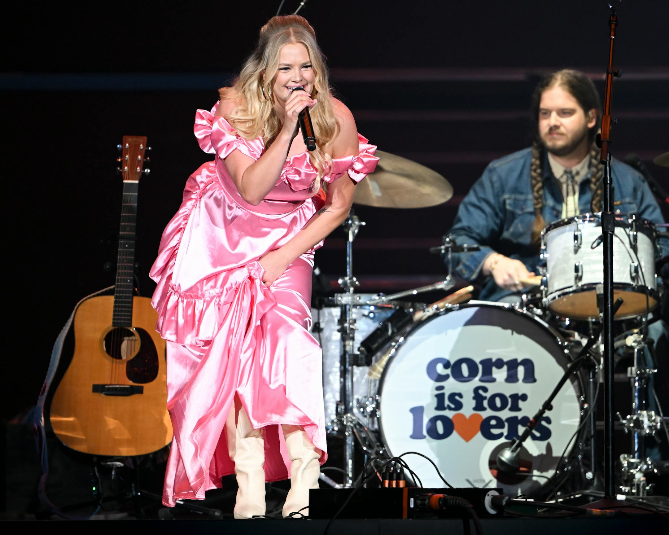 Hailey Whitters performs the opening set for Shania Twain Wednesday, May 17, 2023, at the Xcel Energy Center in St. Paul, Minn.