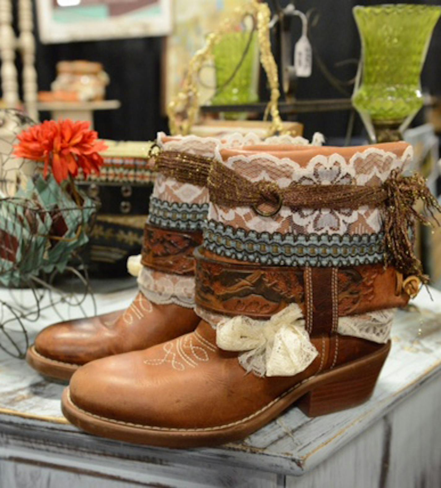 Boots will be available at the Holiday Boutique.Provided photo