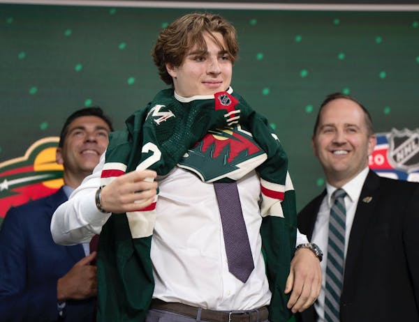 The Wild signed Liam Ohgren to a three-year, entry-level contract after drafting him in the first round, 19th overall, on July 7.