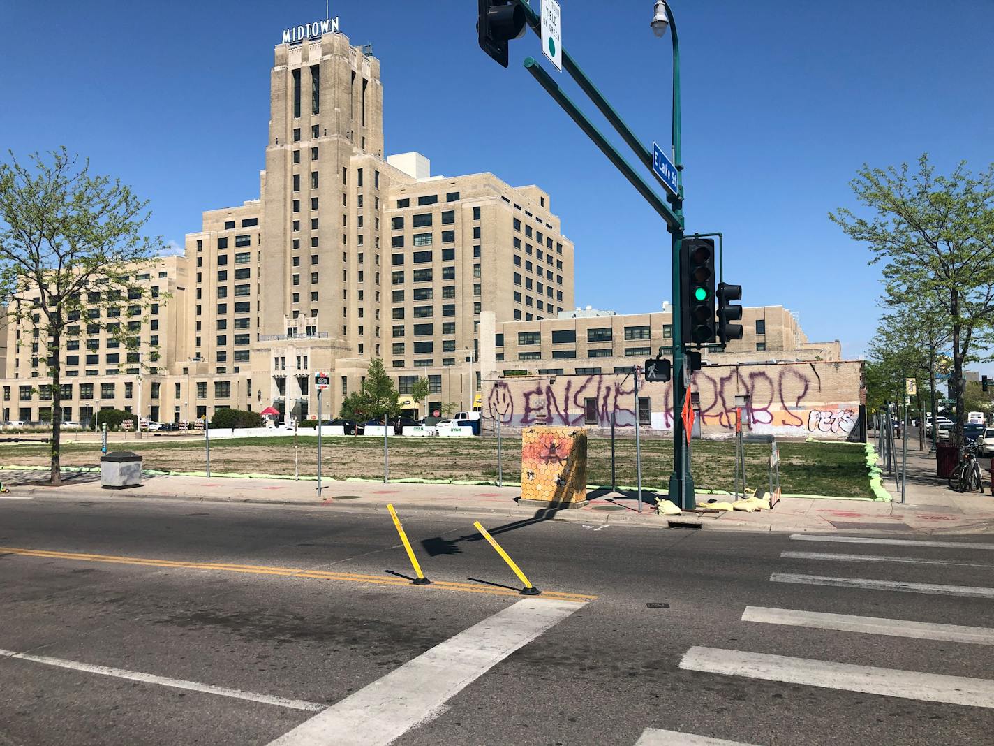 St. Paul-based Neighborhood Development Center, which operates business incubators and trains fledgling entrepreneurs, has acquired the site of an arson-destroyed building at Chicago Avenue and Lake Street for $1.6 million on which it intends to build in 2022 a commercial center that may include affordable housing. The Midtown Exchange Building that includes the headquarters of Allina Health and the Midtown Global Market Hospitals and Clinics are&nbsp;a block to the east.&nbsp;