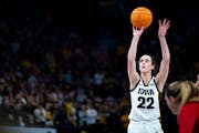 Iowa guard Caitlin Clark came storming back after a first half she called "probably my worst ever" to lead the Hawkeyes to their third straight title 