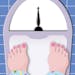 Susan Ballenger color illustration of woman's feet on bathroom scale. The Sacramento Bee ORG XMIT: MIN2013042214372252
