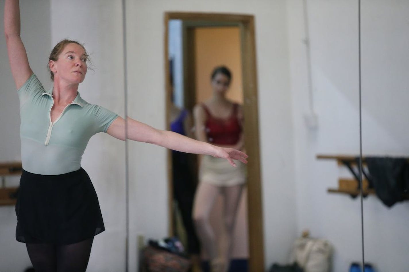 Ballet Minnesota dancers including Erin Warn rehearsed for the upcoming performance of "Sleeping Beauty" in the Lowertown St. Paul space they will soon have to vacate after 26 years.