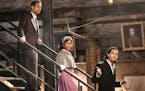 From left, Jacob Anderson as Louis de Point du Lac, Delainey Hayles as Claudia and Assad Zaman as Armand in Season 2 of "Interview with the Vampire."