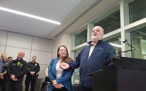 On Thursday, Jay May and his wife, Jennifer, for the first time met the travelers who helped save his life seven months ago at MSP.