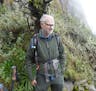 The altitude-sickened author, James Eli Shiffer, at the moment he decided to turn back on his trek in the Rwenzori Mountains in Uganda. ORG XMIT: MIN1