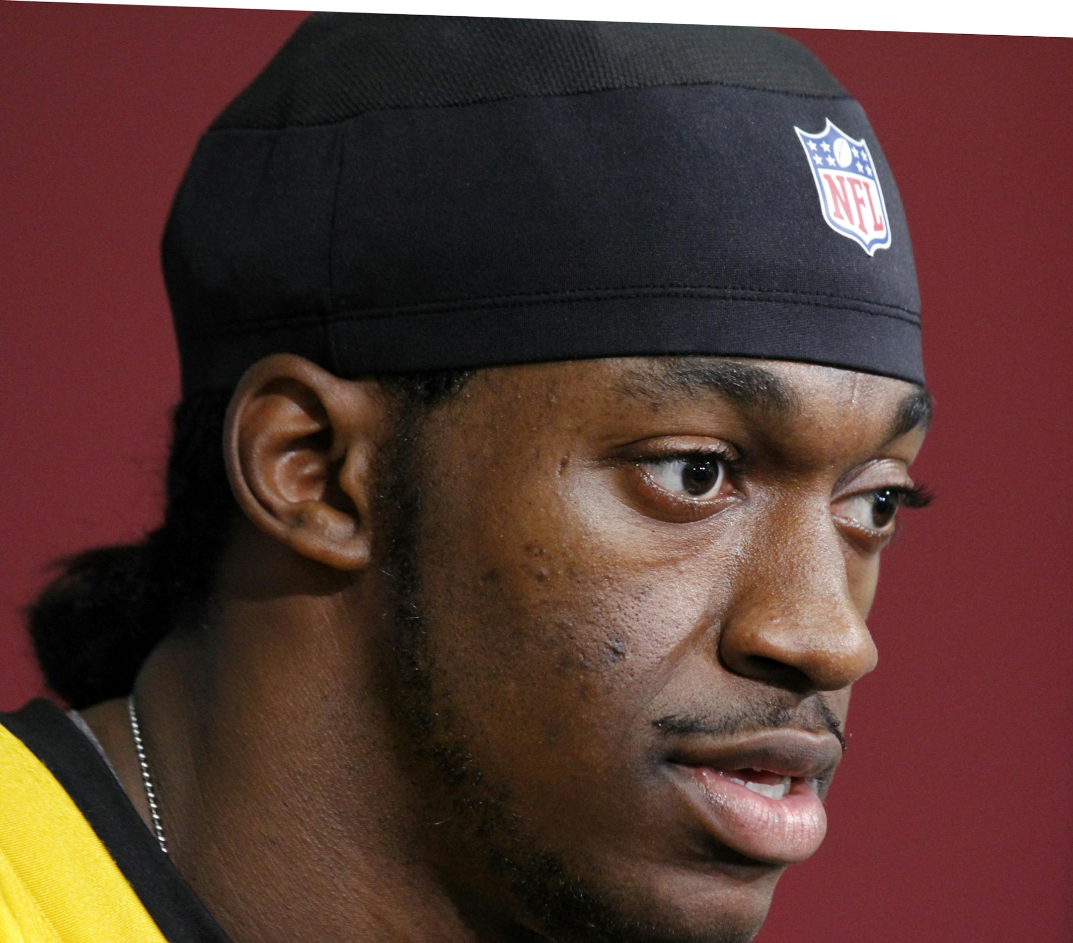 Washington Redskins quarterback Robert Griffin III