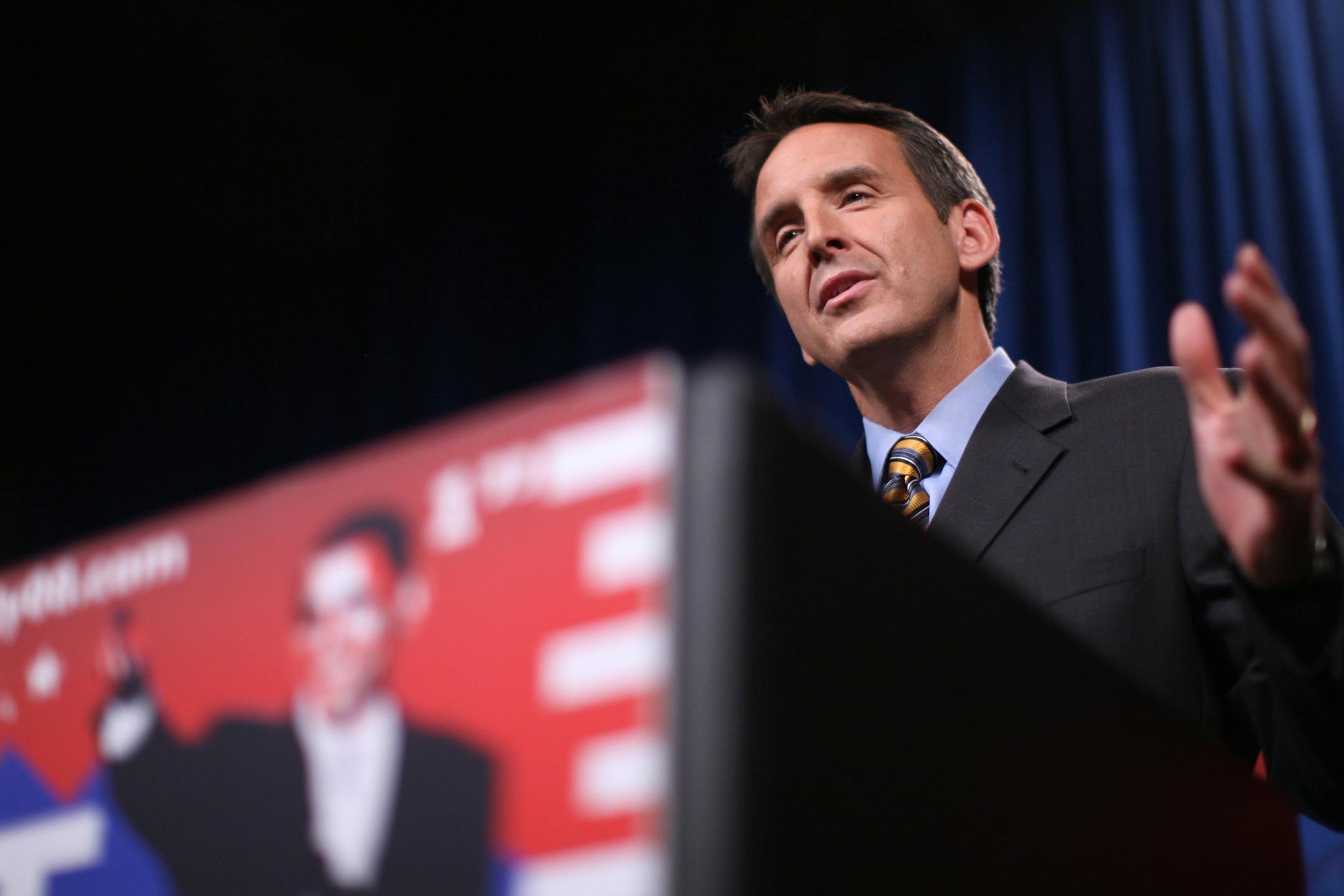 Gov. Tim Pawlenty led a GOP response to the nomination of Barack Obama Thursday during news conference in Denver. He was typically coy about his vice presidential prospects, saying that Sen. John McCain would appear with his choice today at a rally in Dayton, Ohio.