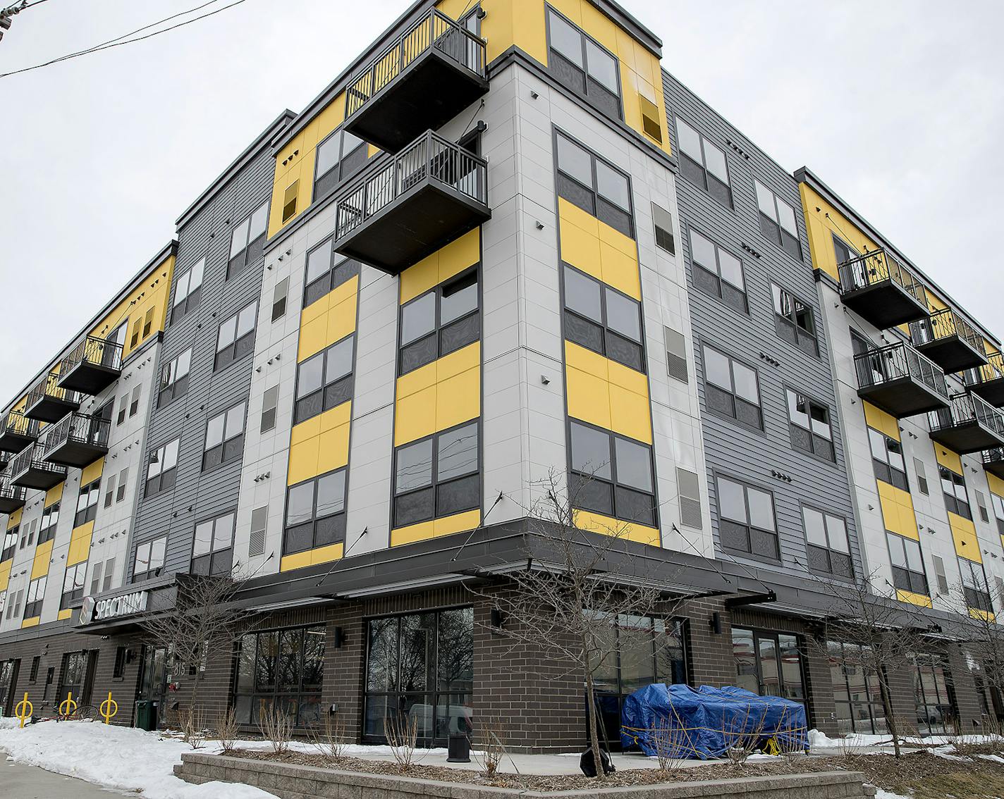 Developers Kent and Brian Roers built Spectrum Apartments and Townhomes, their affordable apartment project near downtown Minneapolis, Tuesday, January 30, 2018. ] ELIZABETH FLORES &#xef; liz.flores@startribune.com