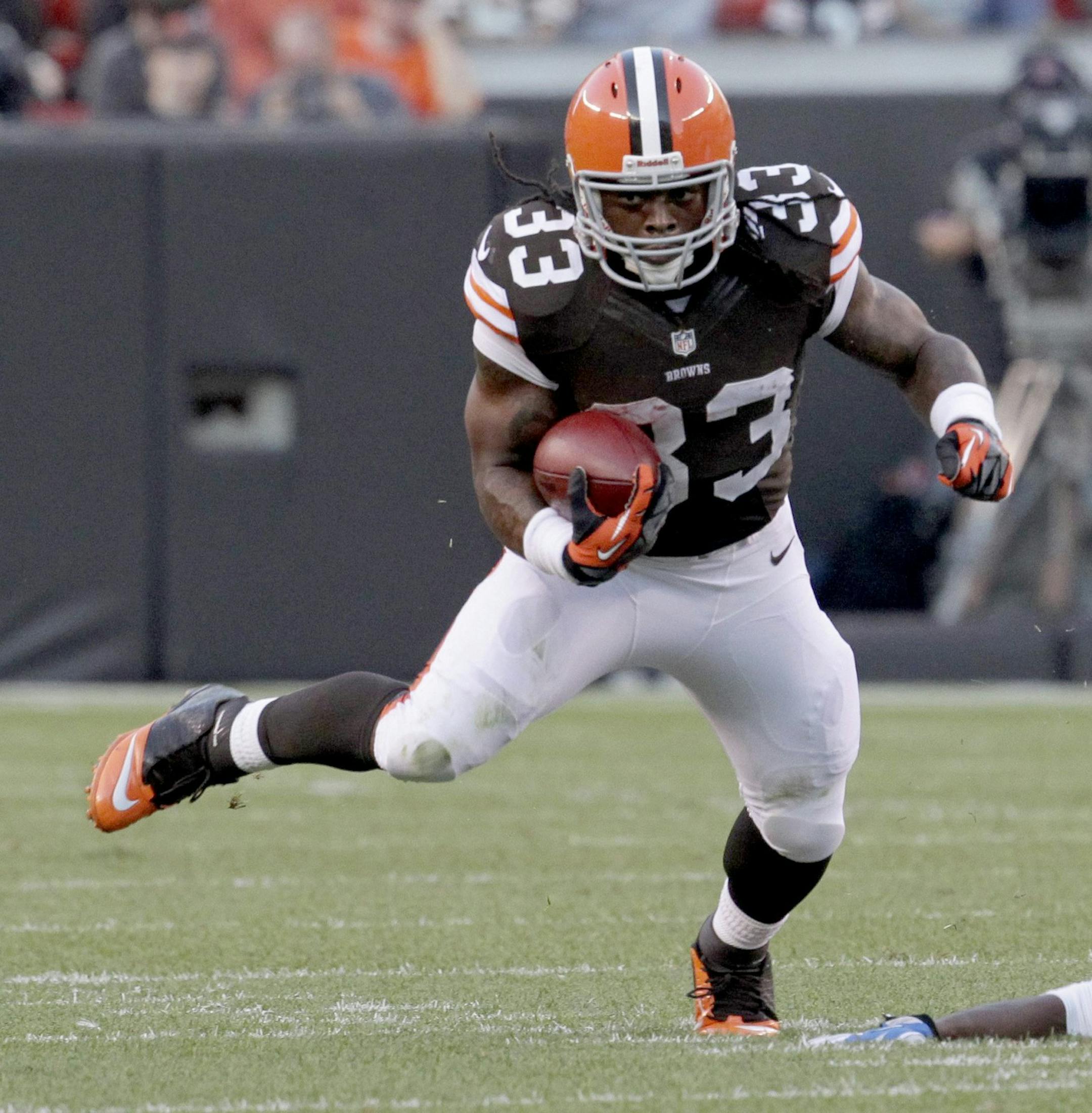 Former Cleveland Browns running back Trent Richardson was traded to Indianapolis earlier this week.