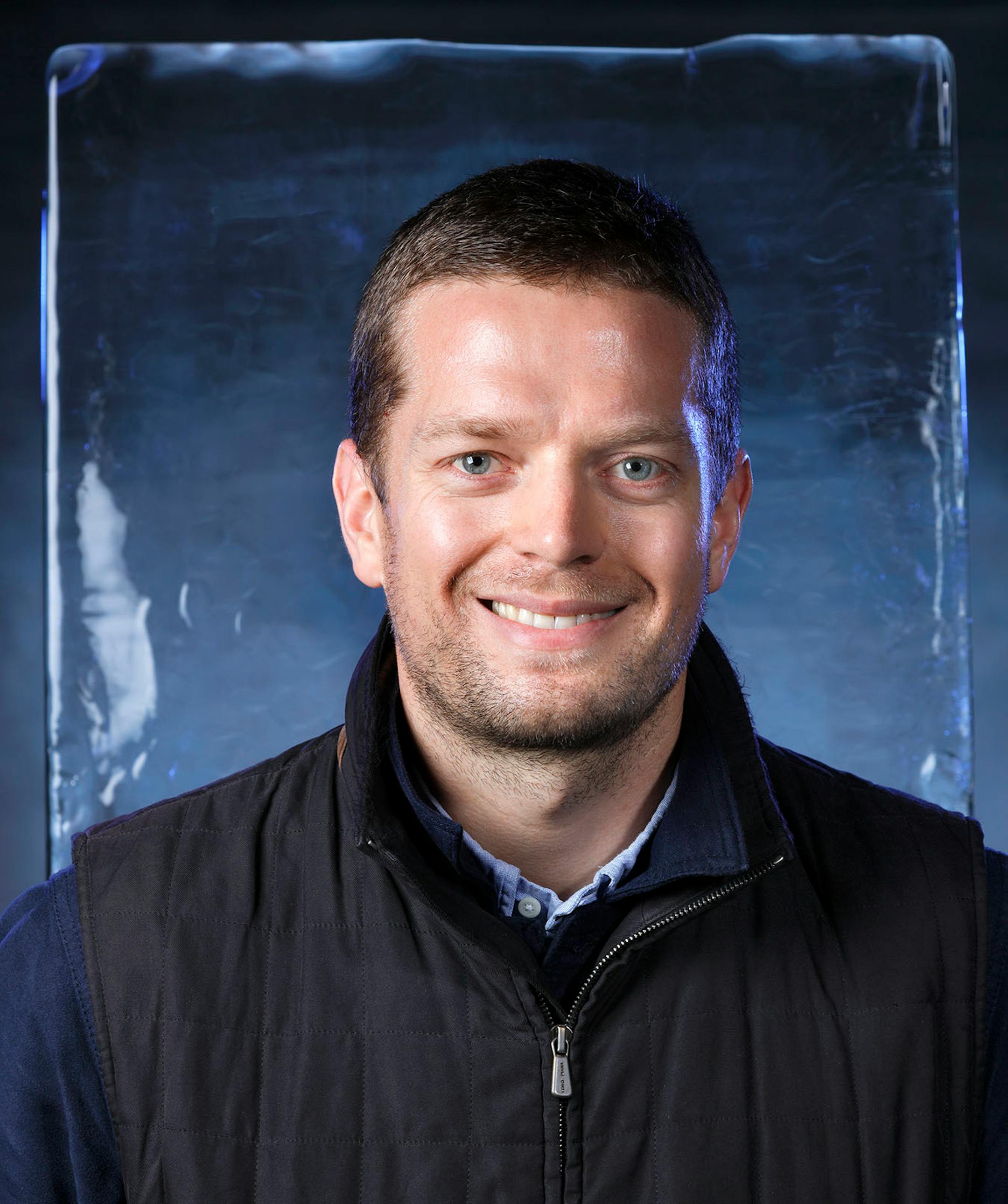 As Minnesota's unofficially crowned King of Cold, entrepreneur Eric Dayton has built a reputation for loving and unapologetically promoting all things winter. He was photographed behind ice for the Star Tribune Magazine feature, for the Dec 3, issue.