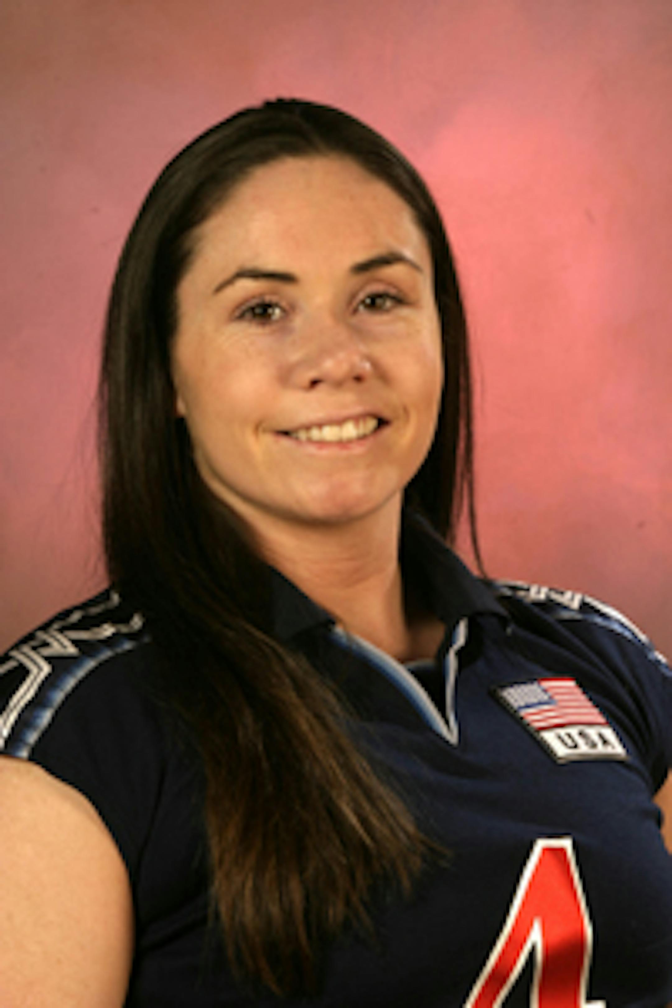 Volleyball player Lindsey Berg 2008