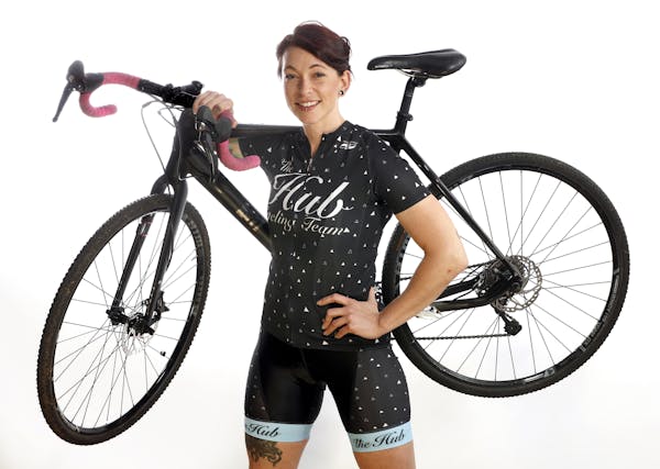 Holly Windschitl, The Hub Cycling Team, Gravel/ Mountain Bike/ Cyclocross racer, 3 years. Endurance 50-100 miles Spring enthusiasts talk about their s