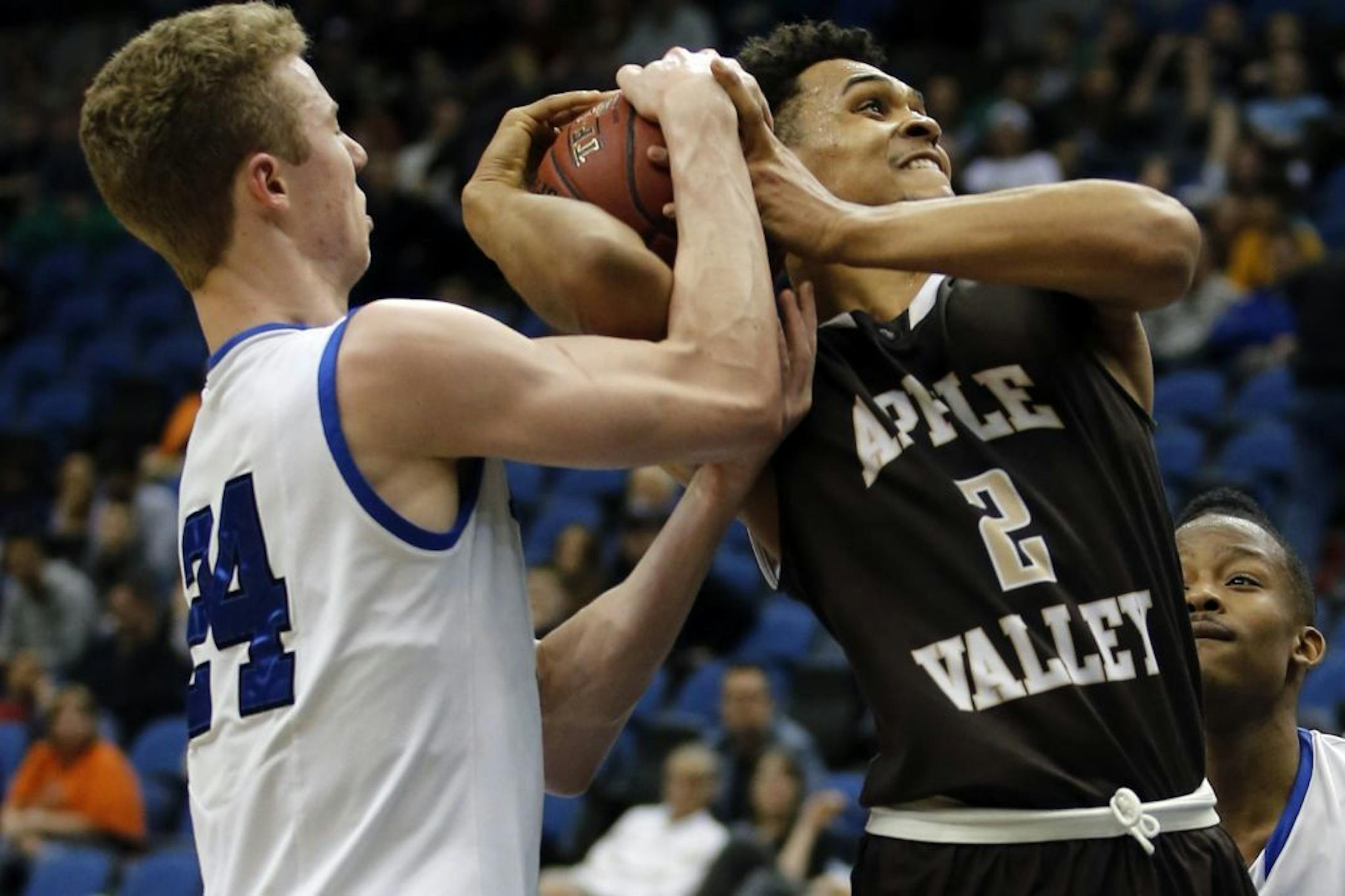 Gary Trent Jr., right, is leaving Apple Valley.