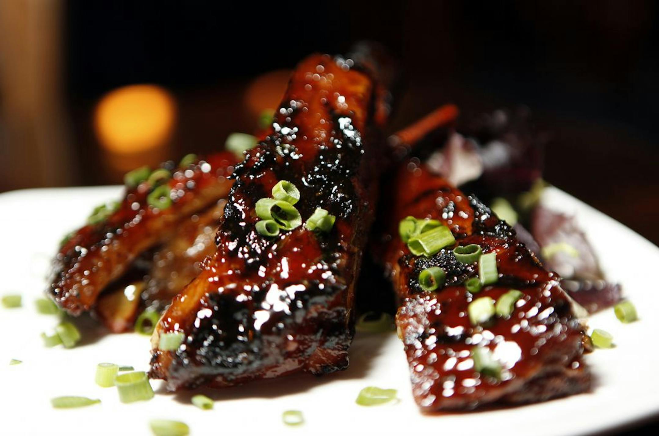 Senor Wong�s � St. Paul, MN � BBQ CHINESE SPARE RIBS - Marinated pork ribs, slow cooked and grilled.