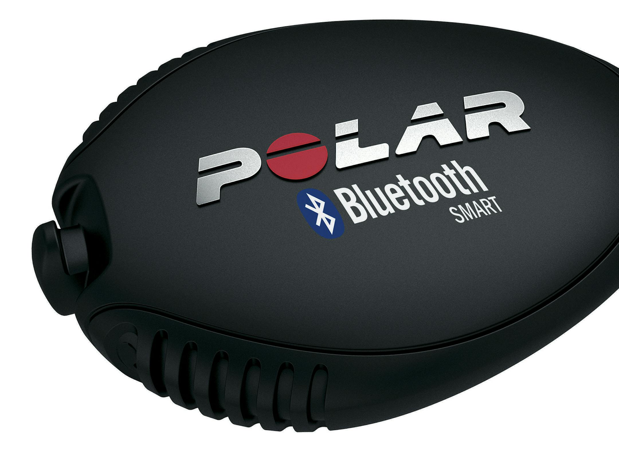 An undated handout photo of Polar's Stride Sensor. The device sends signals to a Bluetooth Smart-equipped phone that monitors your progress while you run. (Handout via The New York Times) -- NO SALES; FOR EDITORIAL USE ONLY WITH STORY SLUGGED CIR-GEEK-NOTES. ALL OTHER USE PROHIBITED. ORG XMIT: XNYT120