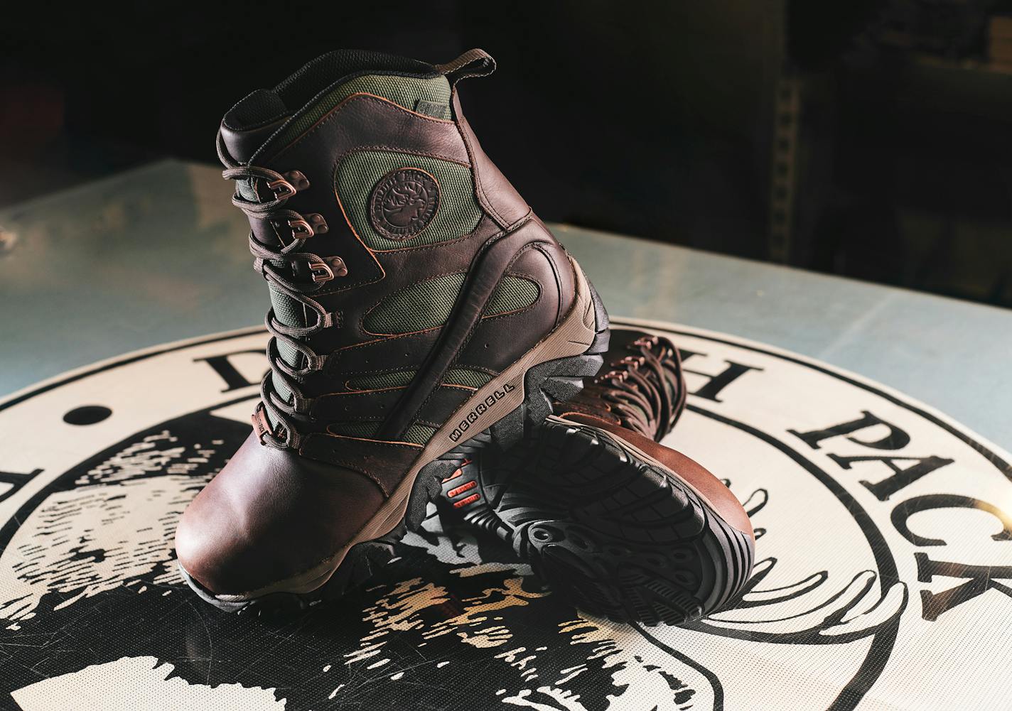 Duluth Pack has introduced co-branded boots with Merrell. (Photo provided by Duluth Pack)