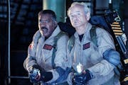 Ernie Hudson (left) and Bill Murray are back to bust ghosts in "Ghostbusters: Frozen Empire."