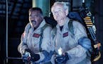 Ernie Hudson (left) and Bill Murray are back to bust ghosts in "Ghostbusters: Frozen Empire."