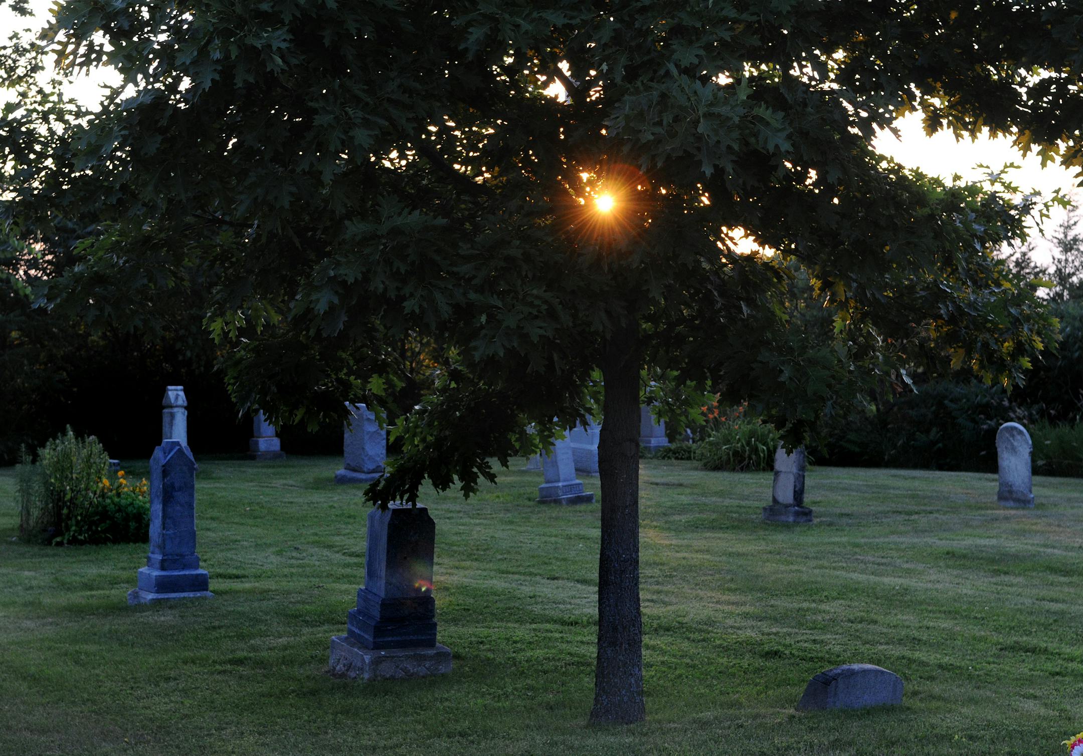 The German Liberal cemetery is neatly kept — by volunteers.